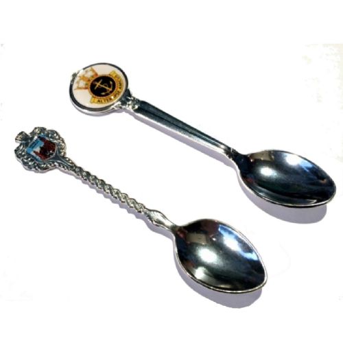 Silverplated Spoon Blank and printed dome